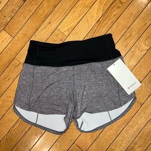 Lululemon Speed Up HR shorts 4" lined size 4